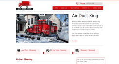 Desktop Screenshot of airductking.com